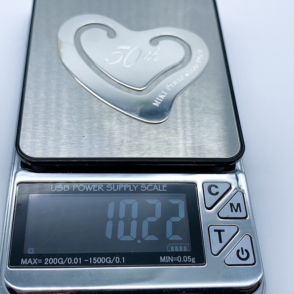 Tiffany & Co Heart Elsa Peretti Bookmark in Sterling 925 Silver - Picture 9 of 12